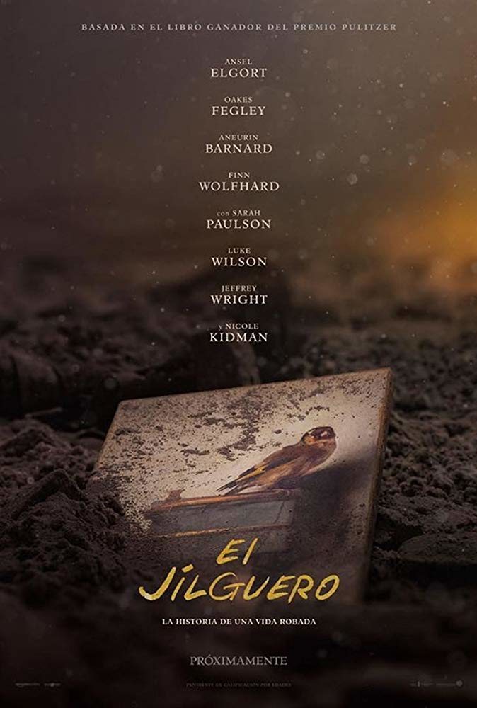 Cartel de El jilguero - Póster España