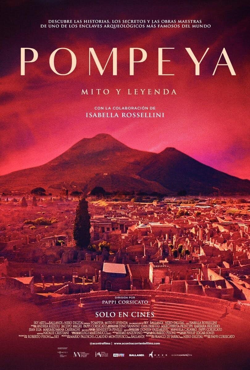 Cartel de Pompeya: Mito y leyenda - Cartel España 'Pompeya: Mito y leyenda'