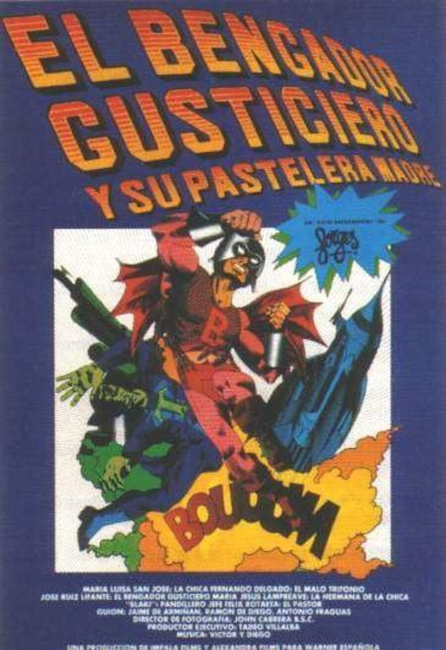 Cartel de El bengador Gusticiero y su pastelera madre - Cartel español