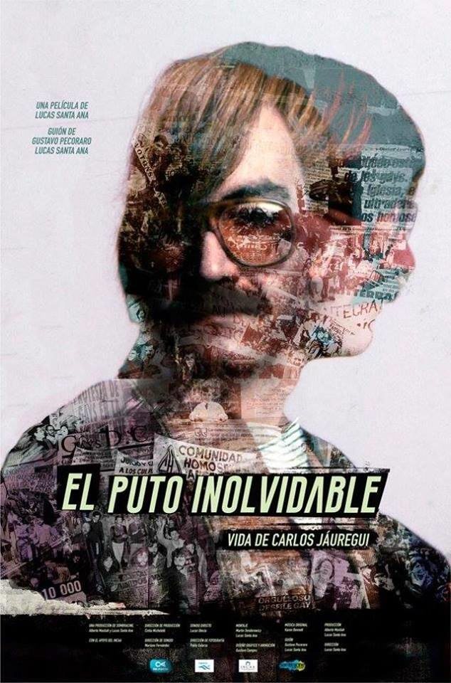 Cartel de El puto inolvidable. Vida de Carlos Jáuregui - El puto inolvidable. Vida de Carlos Jáuregui