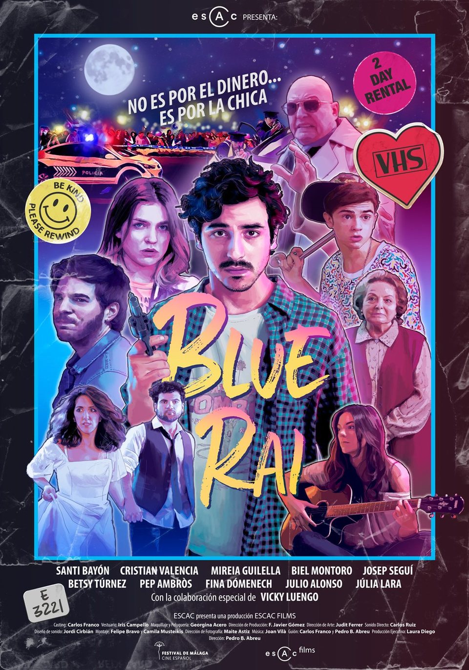 Cartel de Blue Rai - Blue Rai