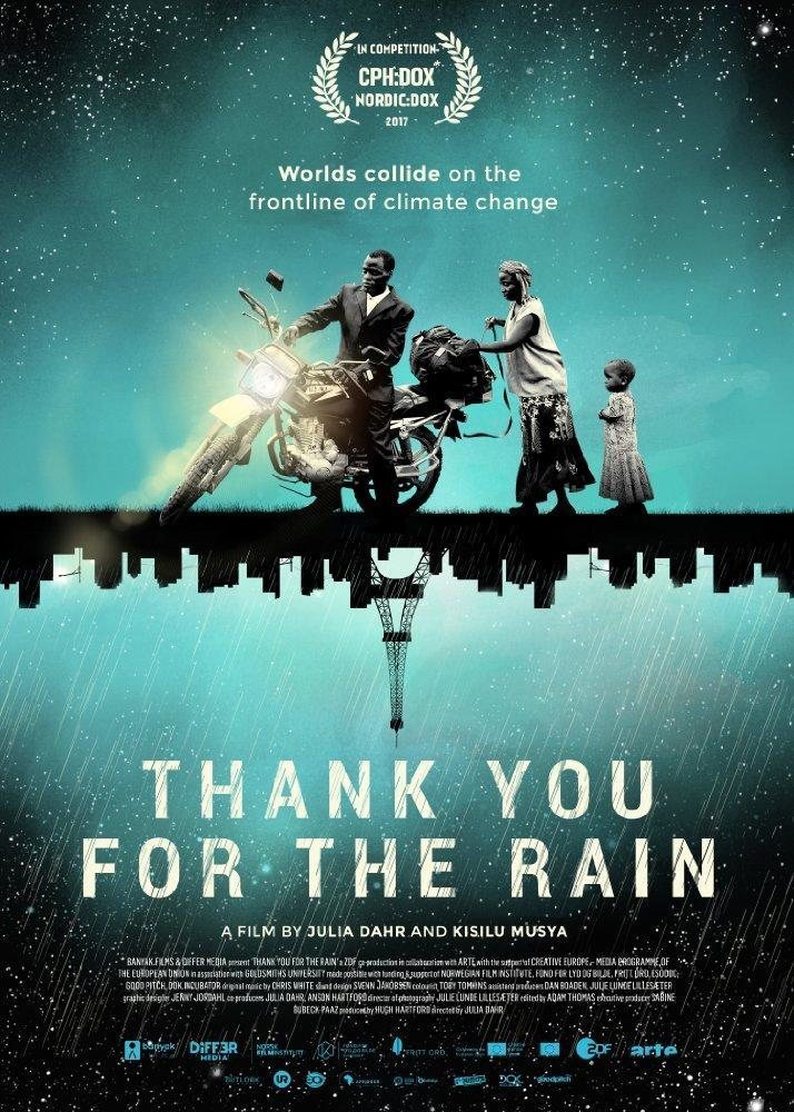 Cartel de Gracias por la lluvia - póster