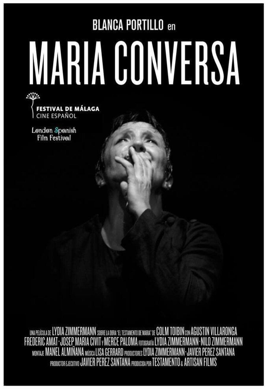 Cartel de María conversa - 