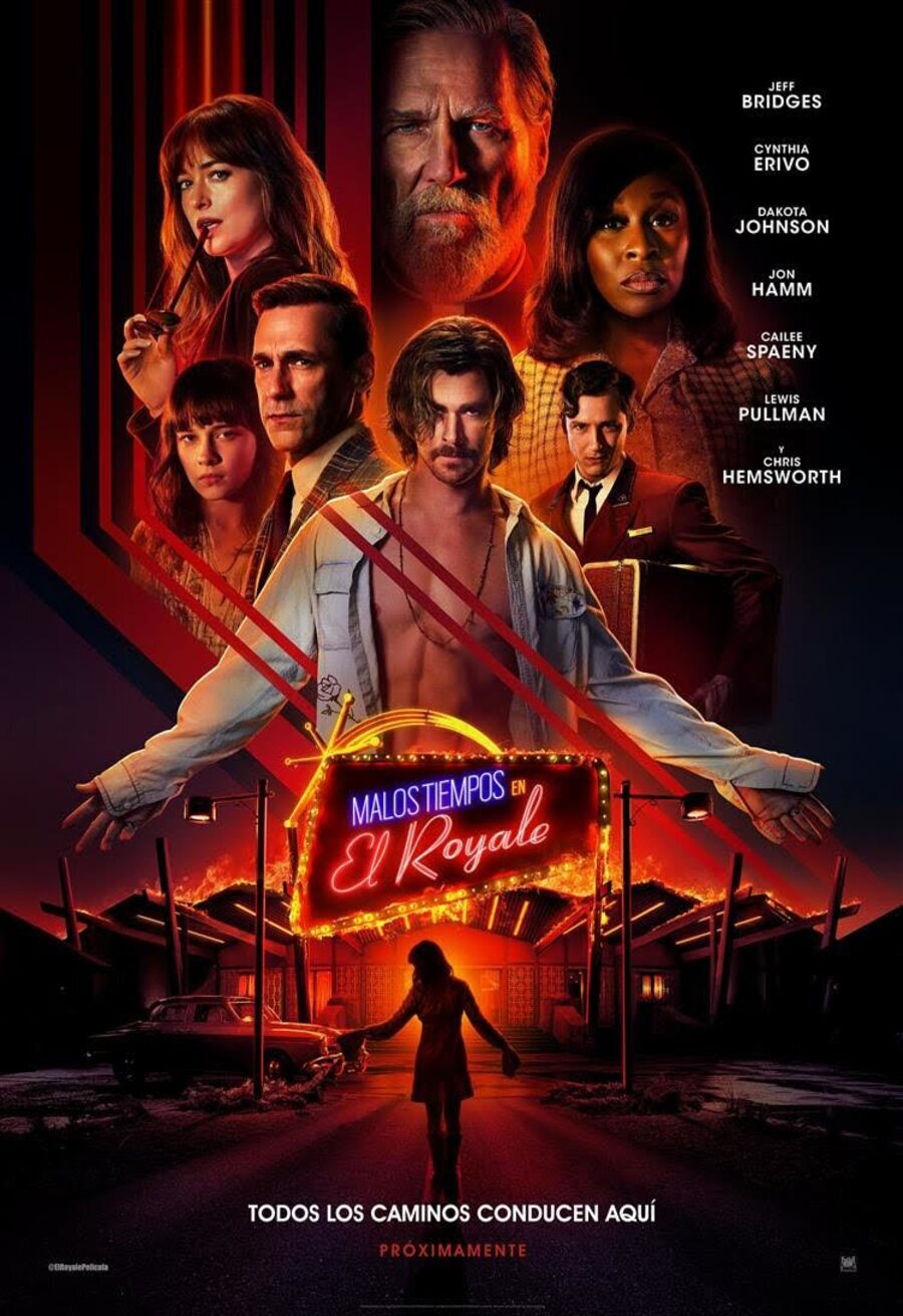 Cartel de Malos tiempos en El Royale - España