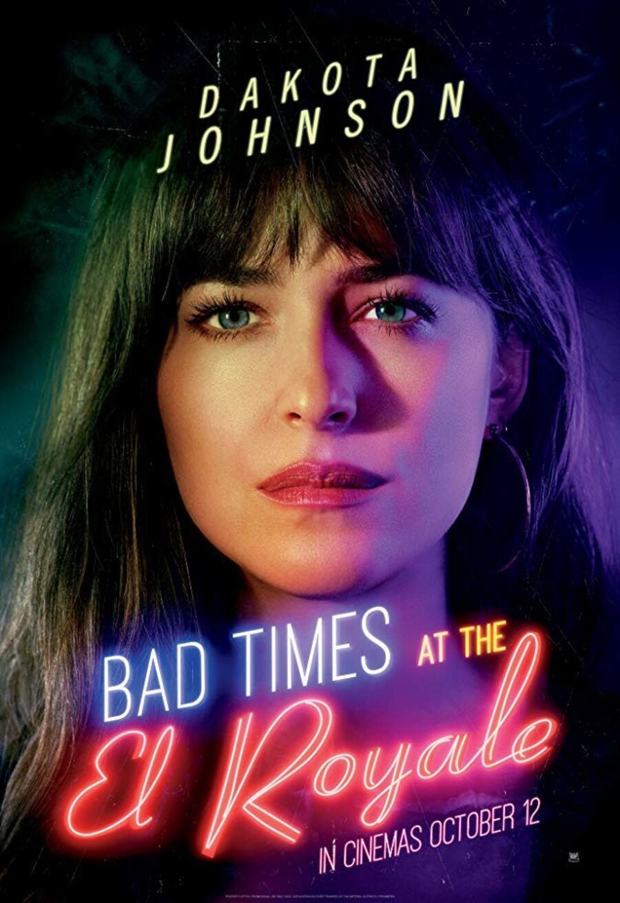 Cartel de Malos tiempos en El Royale - Dakota Jonhson