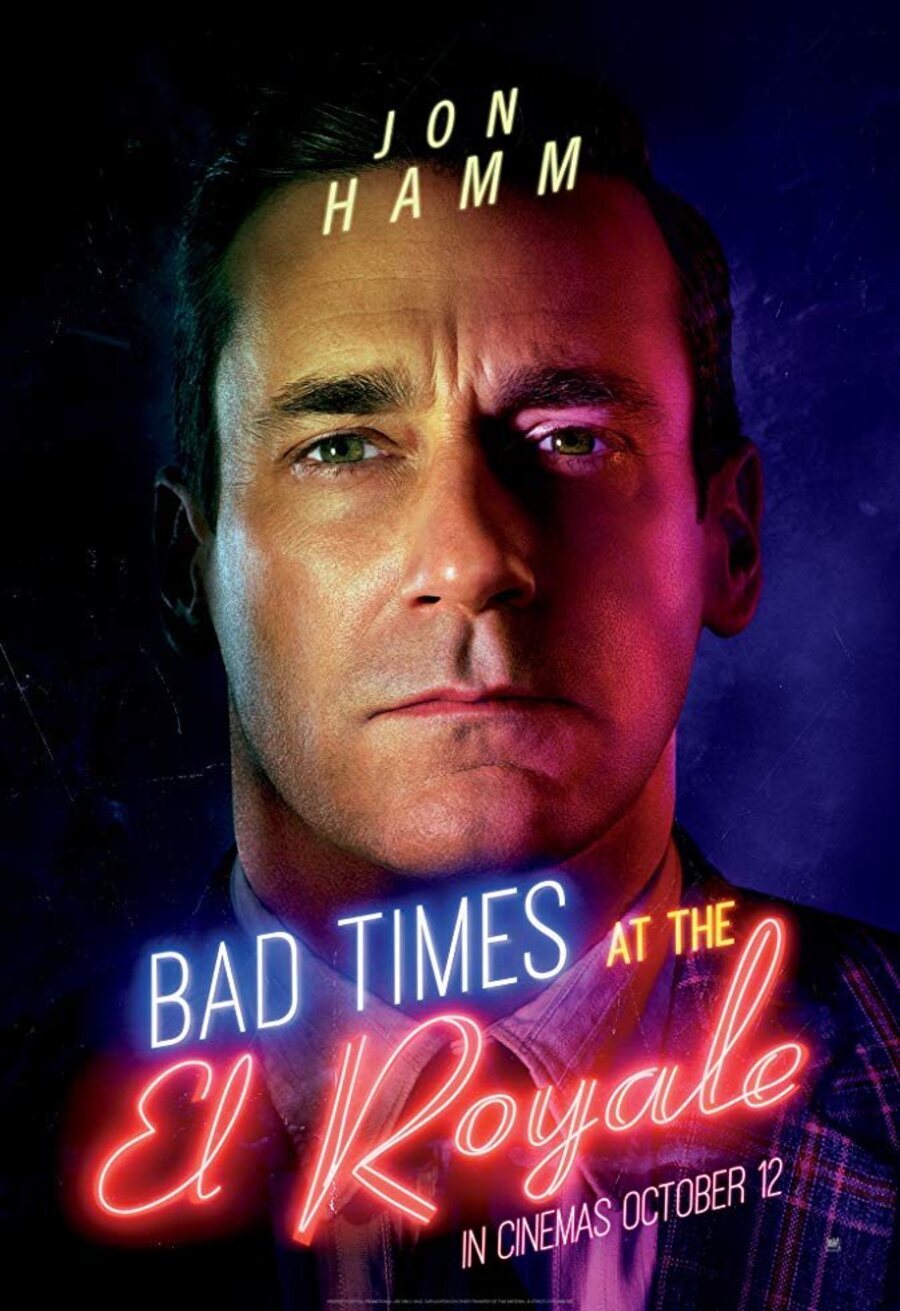 Cartel de Malos tiempos en El Royale - Jon Hamm