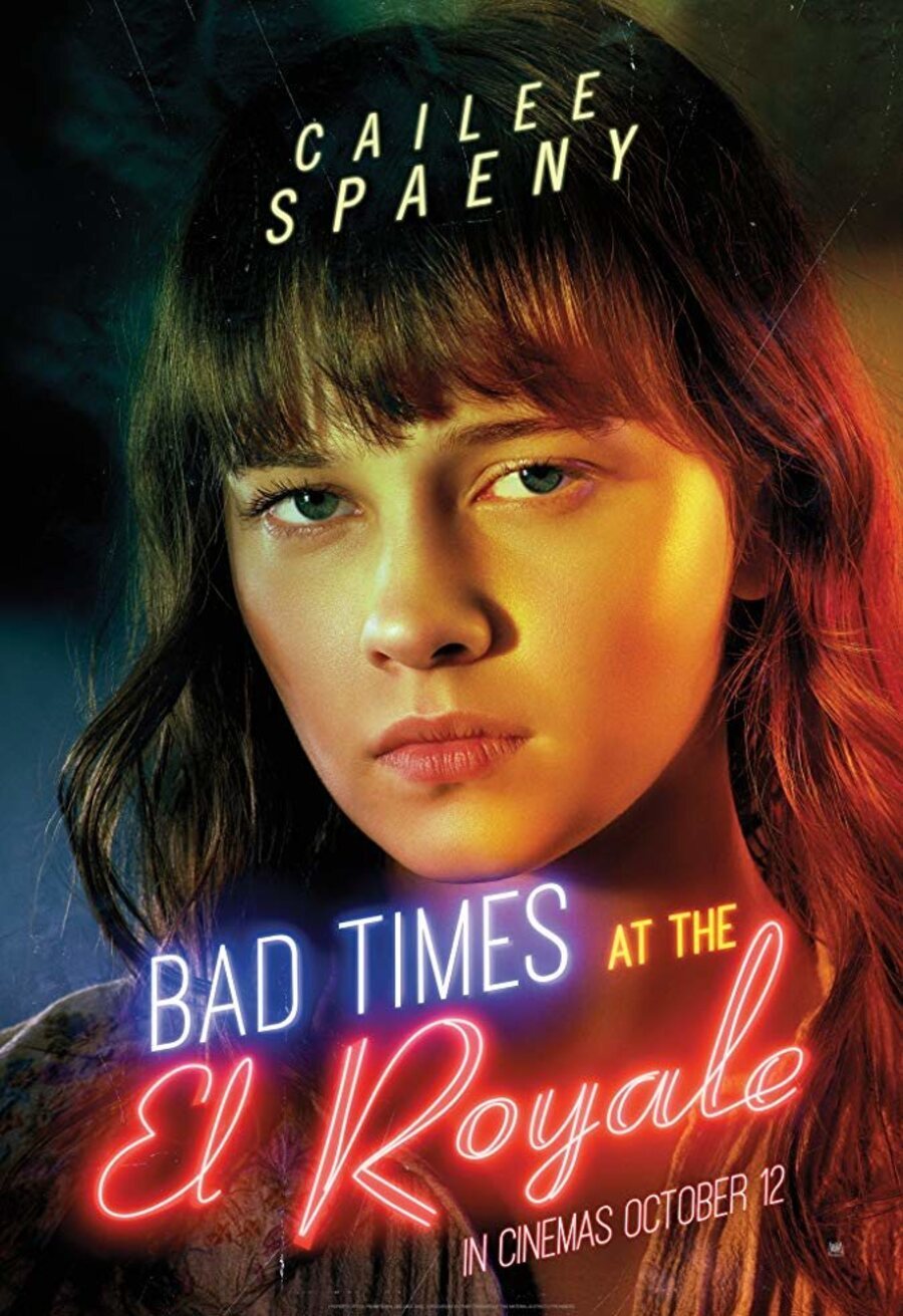 Cartel de Malos tiempos en El Royale - Cailee Spaeny