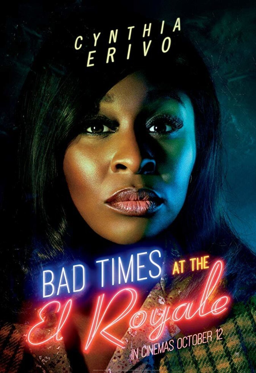 Cartel de Malos tiempos en El Royale - Cynthia Erivo