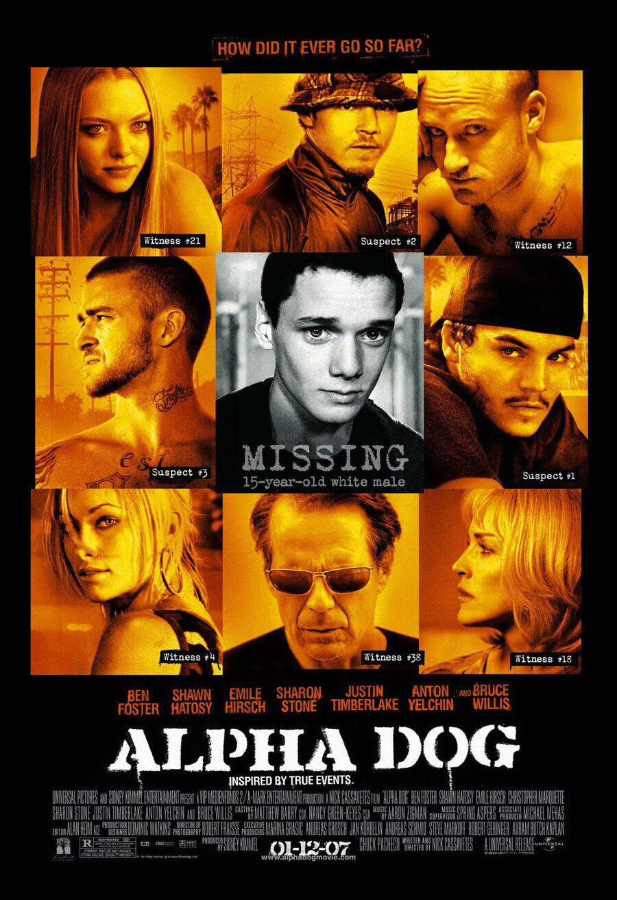 Cartel de Alpha Dog - Estados Unidos