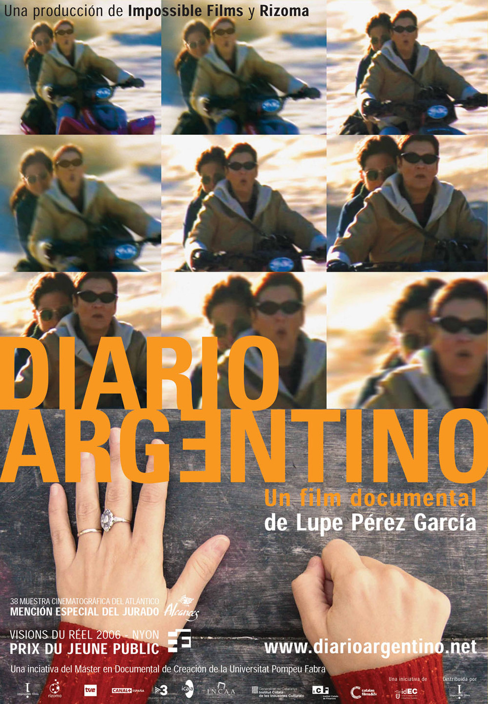 Cartel de Diario argentino - Argentina