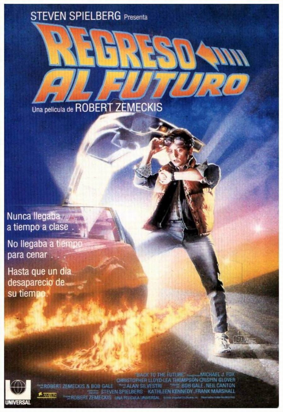 Cartel de Regreso al futuro - España