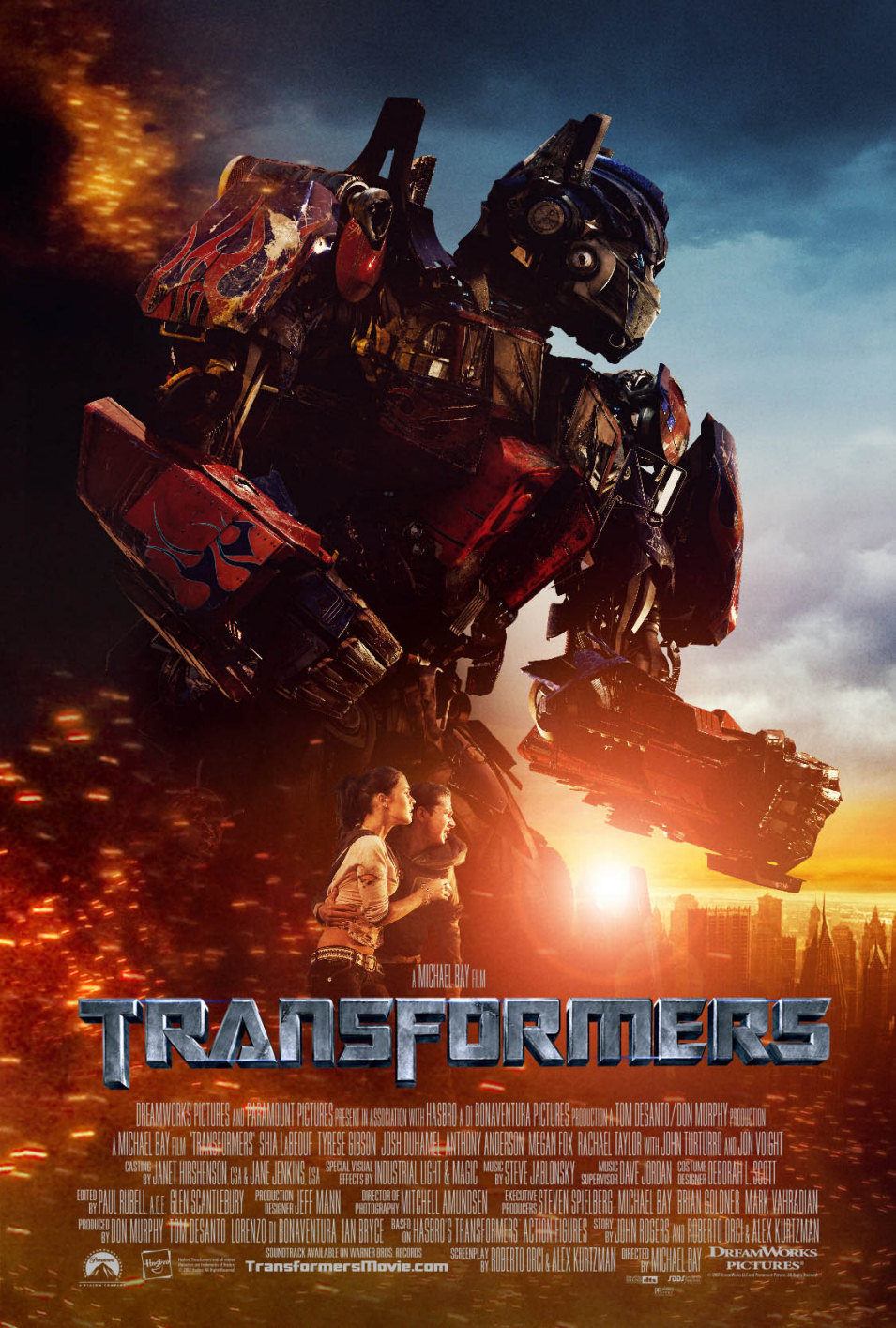 Cartel de Transformers - Estados Unidos