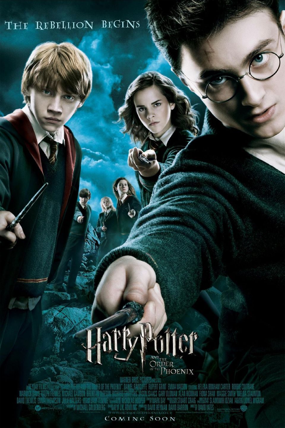Cartel Estados Unidos de 'Harry Potter y la Orden del Fénix'