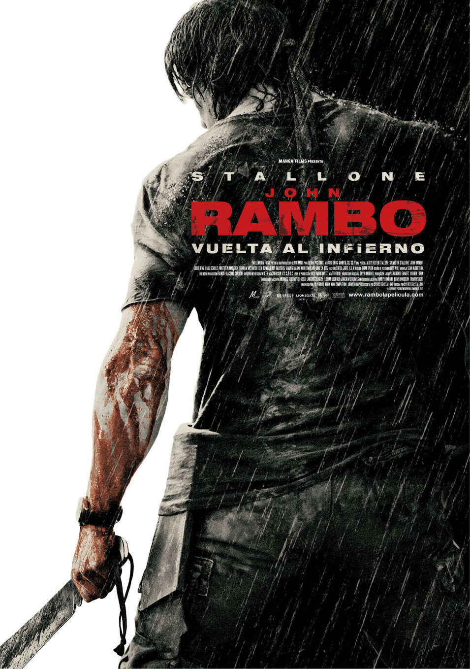 Cartel de John Rambo - John Rambo