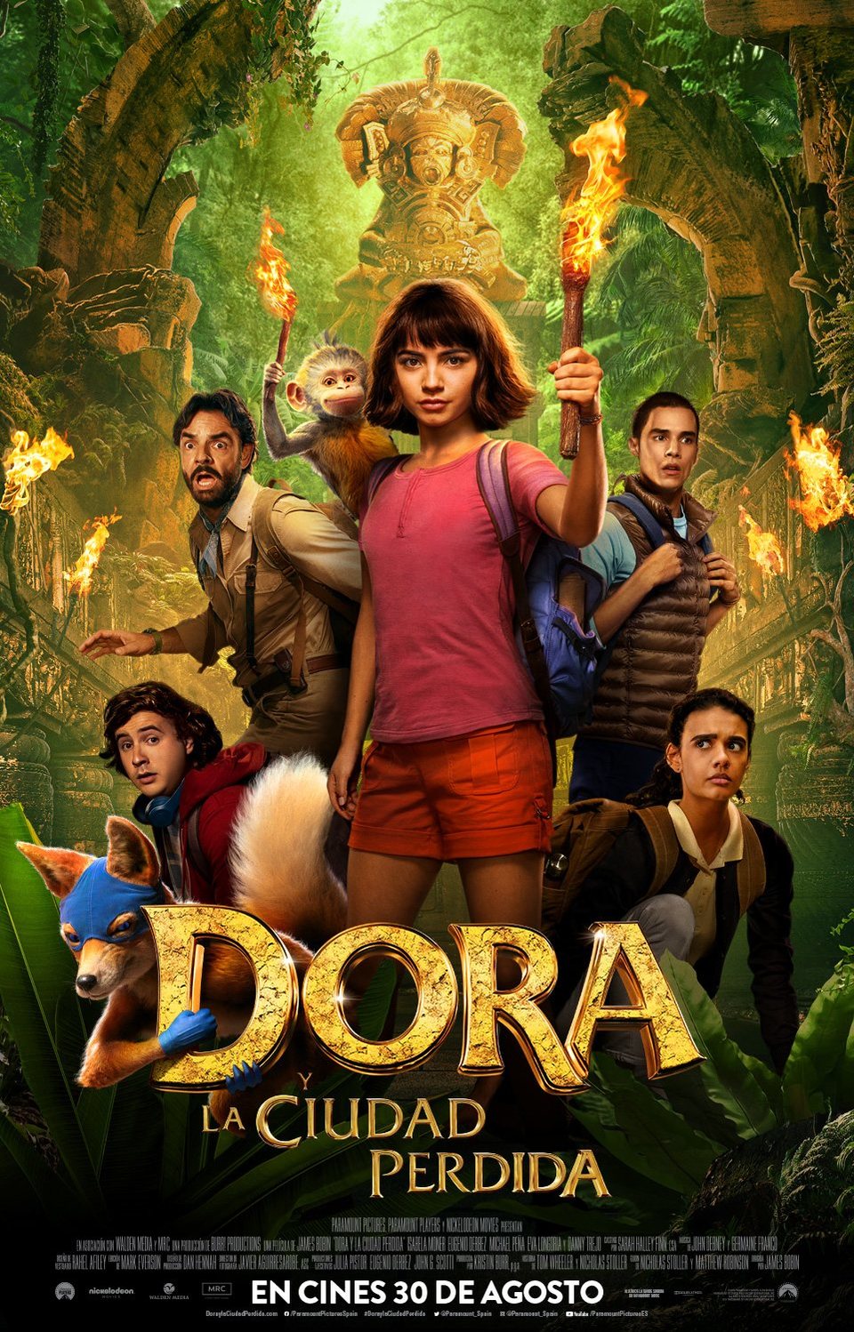 Cartel de Dora y la ciudad perdida - Poster España