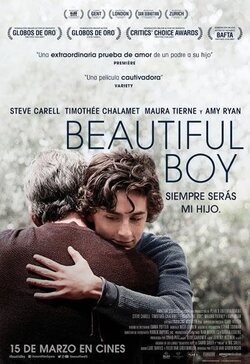 Cartel de Beautiful Boy. Siempre serás mi hijo