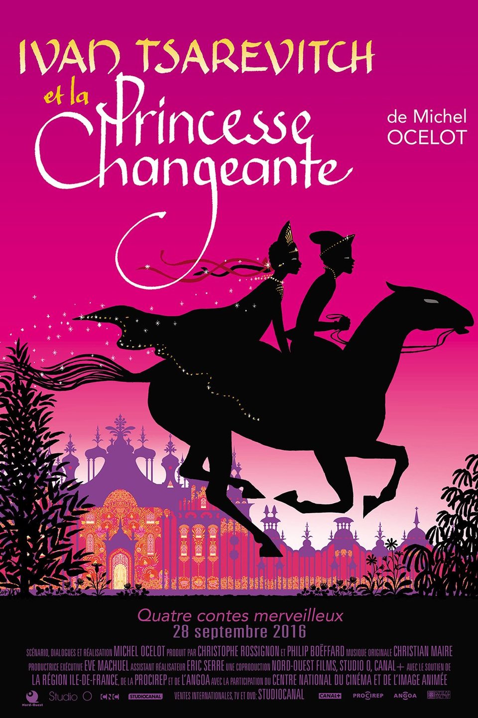 Cartel de Ivan Tsarévitch et la Princesse Changeante - Francia