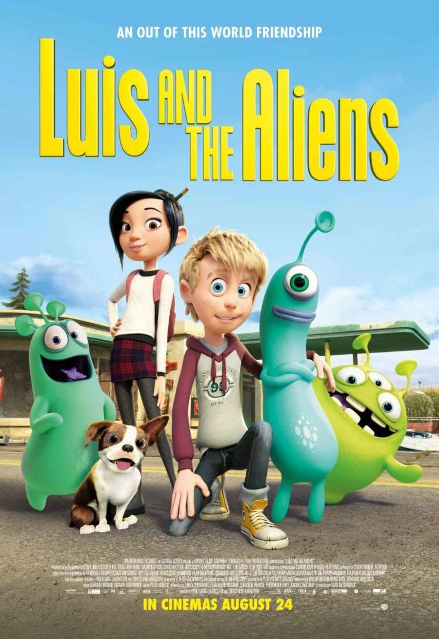 Cartel de Luis y los alienígenas - Luis and The Aliens