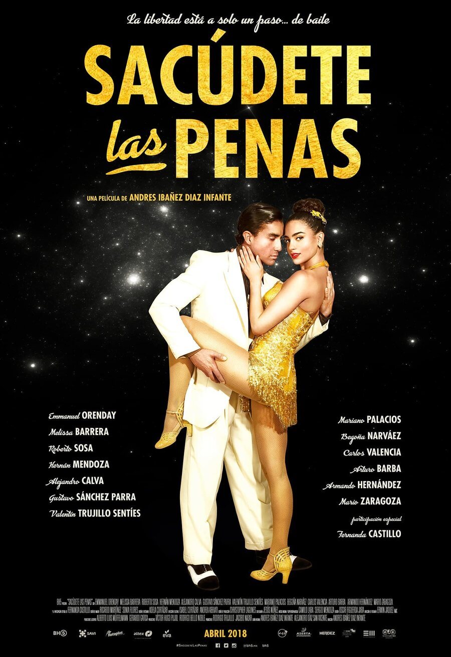 Cartel de Sacúdete las penas - México