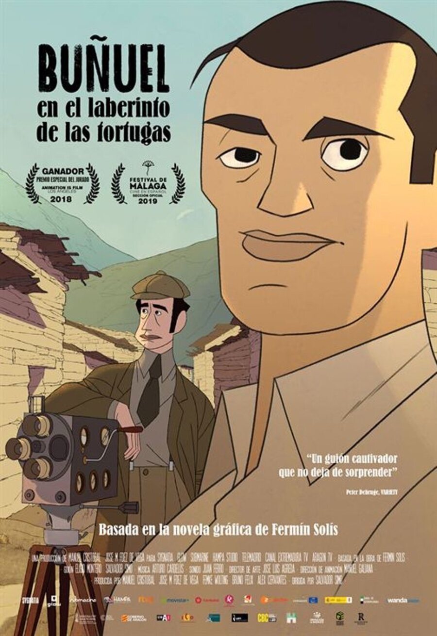 Cartel de Buñuel en el laberinto de las tortugas - España #2