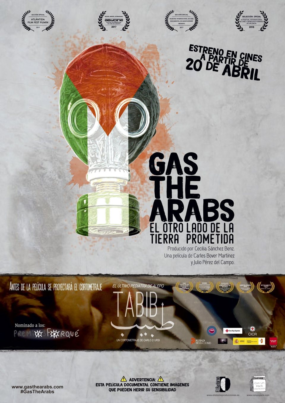 Cartel de Gas the Arabs - Póster final