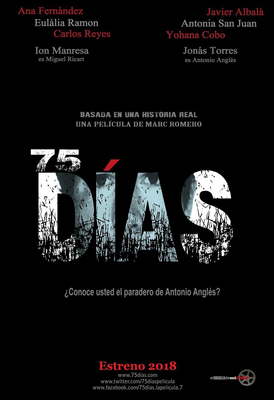 Cartel de 75 días - póster