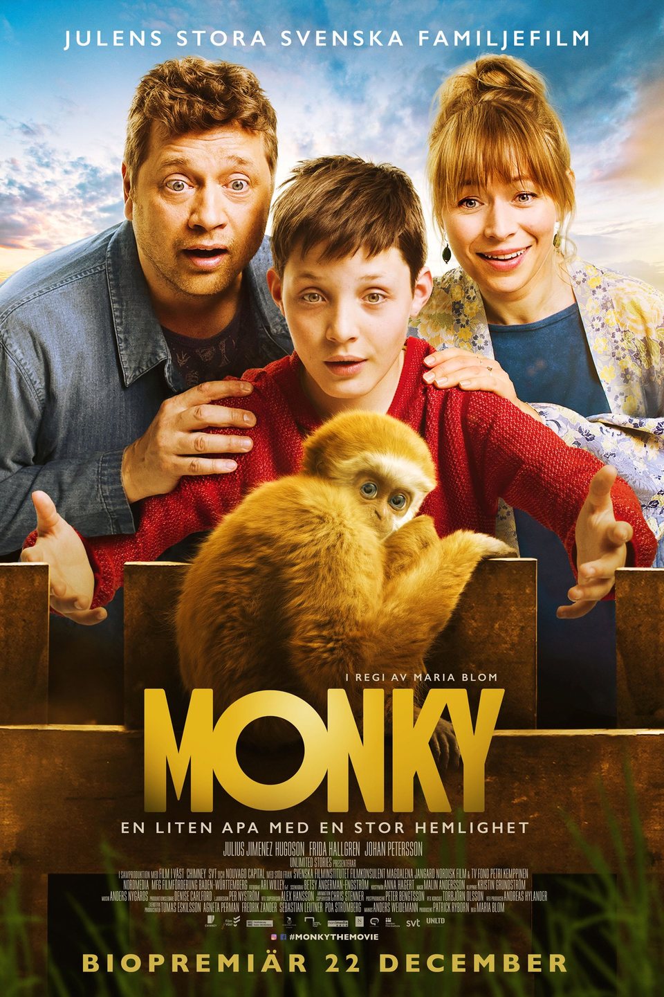Cartel de Monky - Poster Suecia 'Monky'