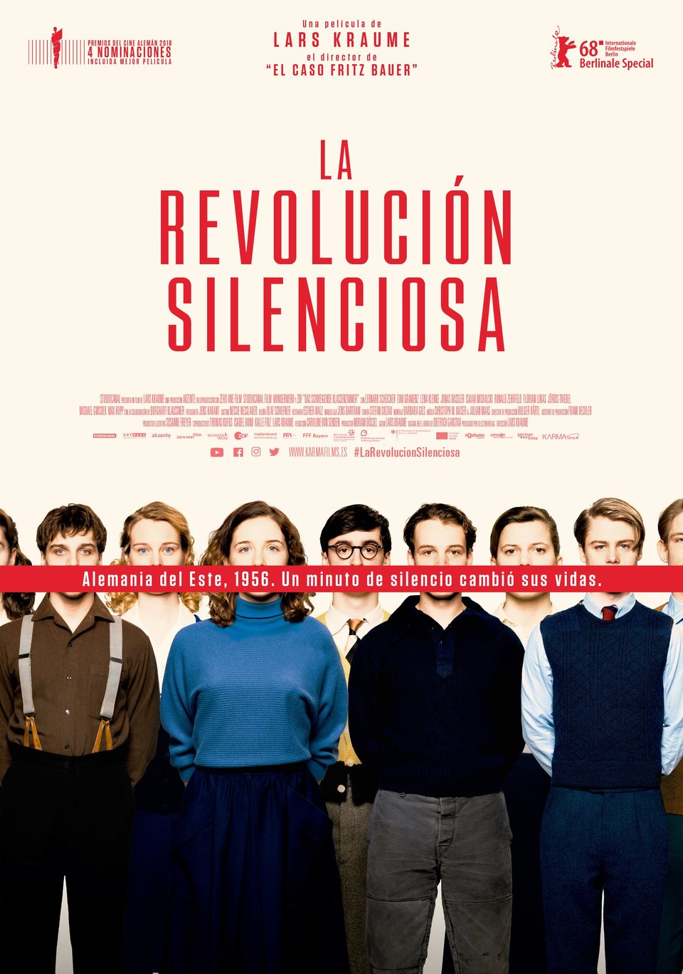 Cartel de La revolución silenciosa - España