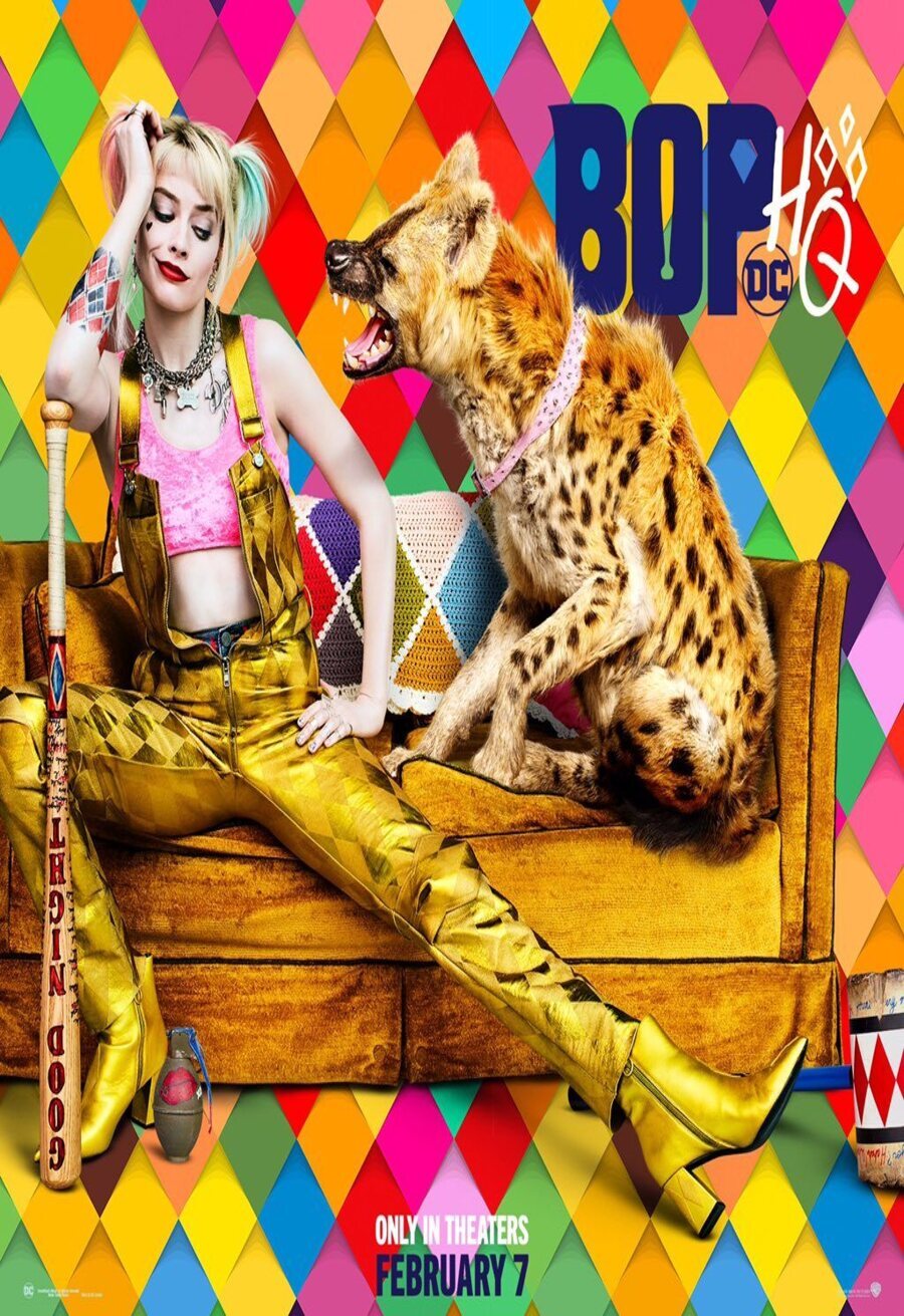 Cartel de Aves de Presa (y la fantabulosa emancipación de Harley Quinn) - Poster artístico #1