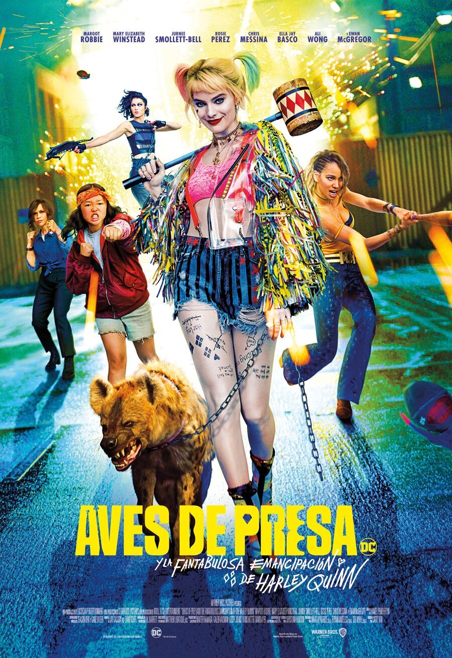 Cartel de Aves de Presa (y la fantabulosa emancipación de Harley Quinn) - España