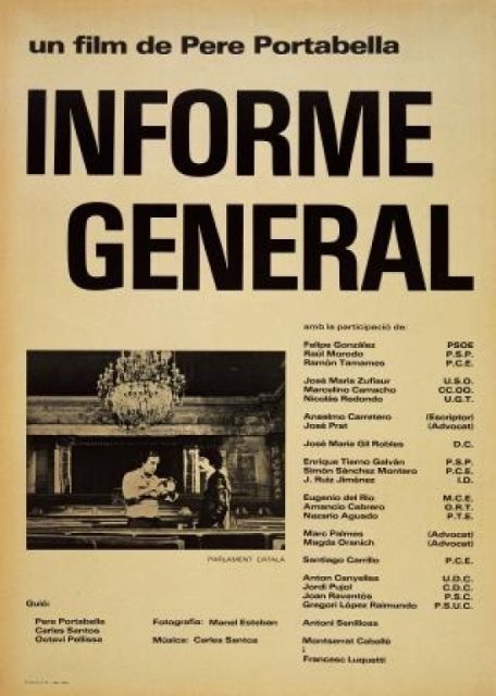Cartel de Informe general - España