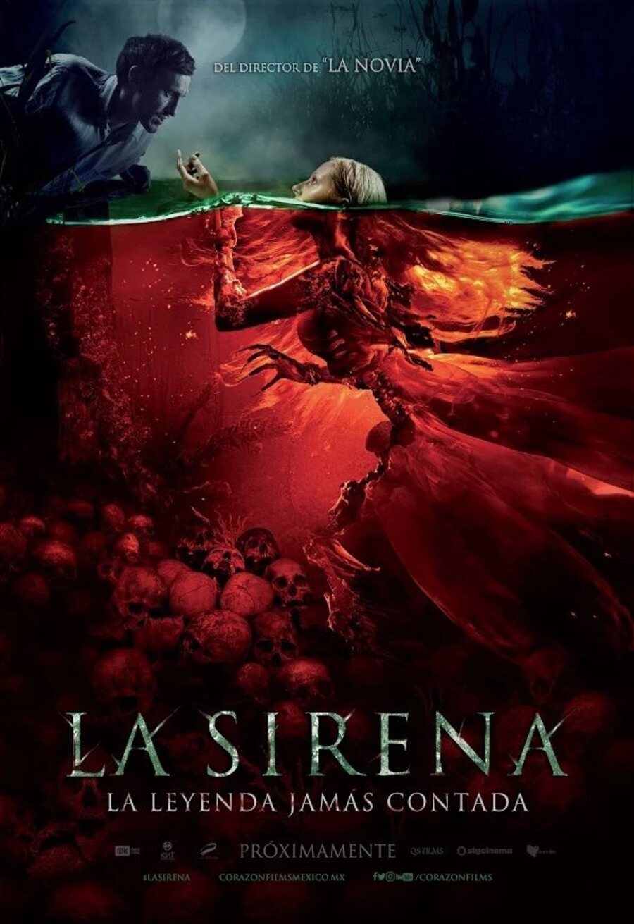 Cartel de Mermaid: The Lake of the Dead - México