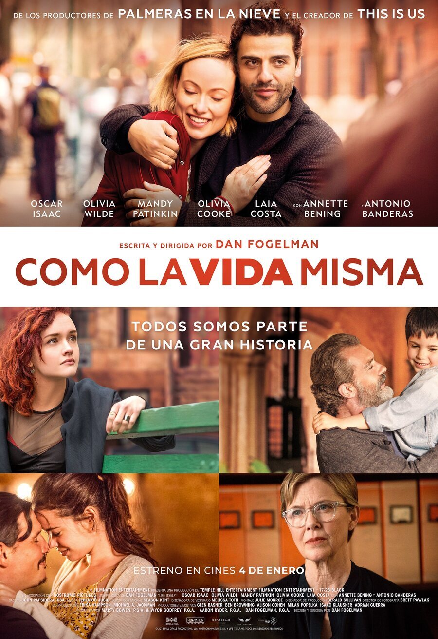 Cartel de Como la vida misma - Póster España 'Como la vida misma'
