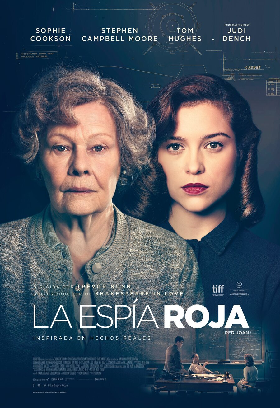 Cartel de La espía roja (Red Joan) - España