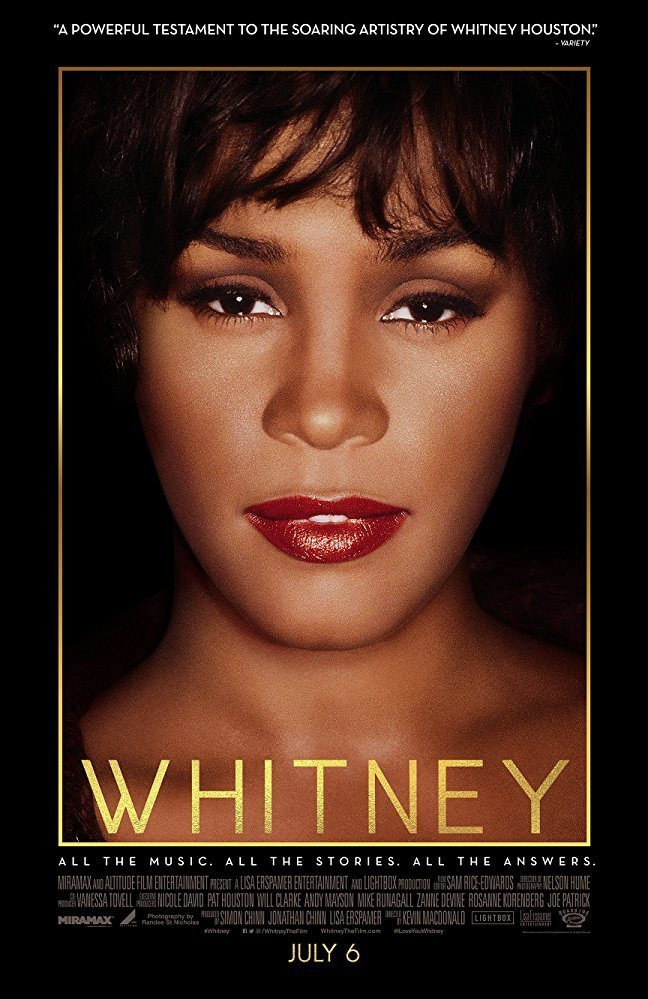 Cartel de Whitney - Póster en inglés