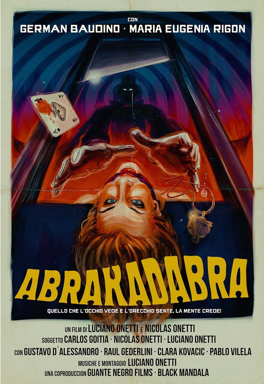 Cartel de Abrakadabra - Argentina