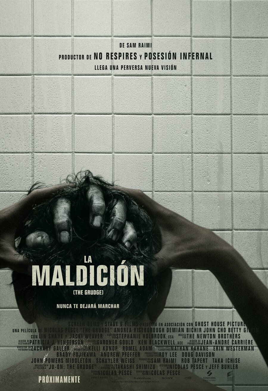 Cartel de La maldición (The Grudge) - España