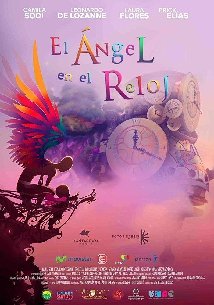 Cartel de El ángel en el reloj - México