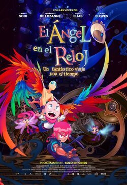 Cartel de El ángel en el reloj