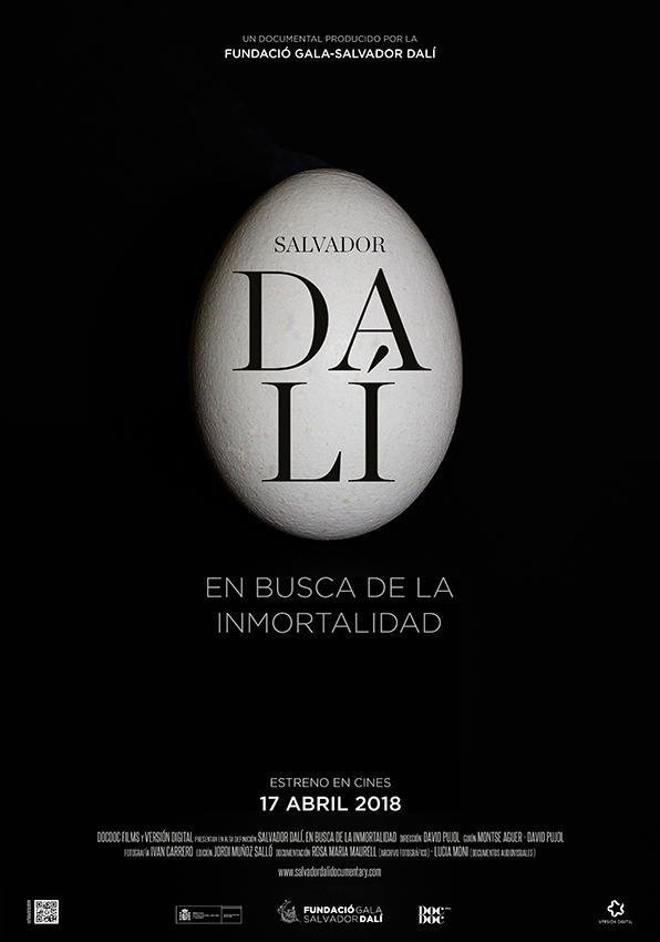 Cartel de Salvador Dalí, en busca de la inmortalidad - España