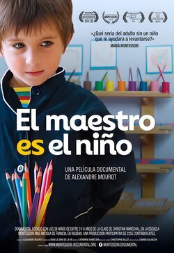 Cartel de El maestro es el niño