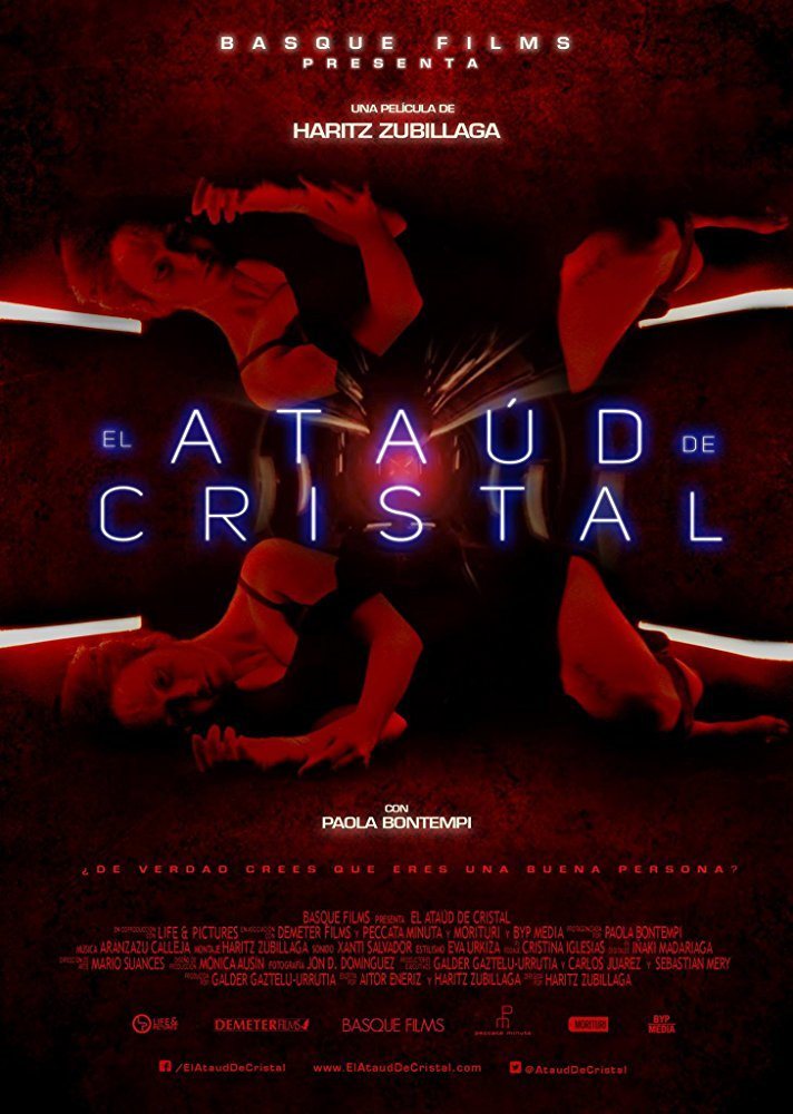 Cartel de El ataúd de cristal - España