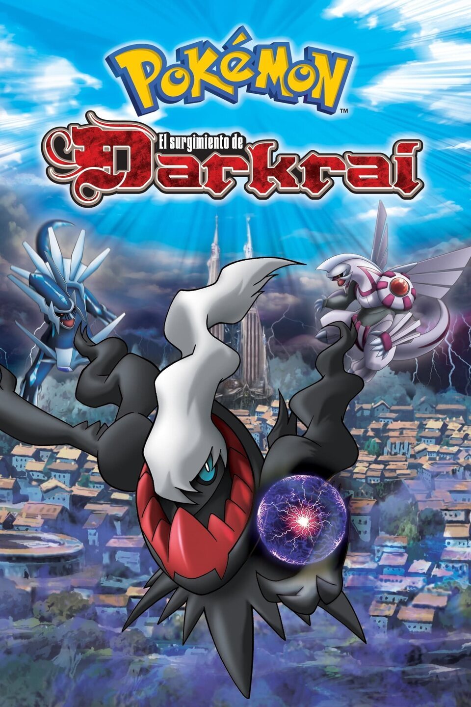 Cartel de Pokémon 10: El desafío de Darkrai - México