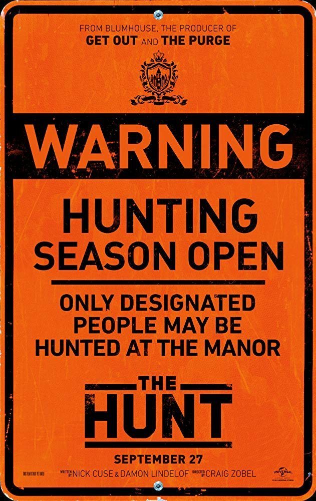 Cartel de La caza - Internacional