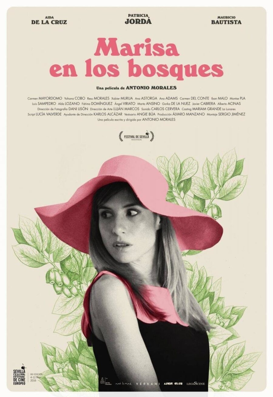 Cartel de Marisa en los bosques - Marisa en los bosques