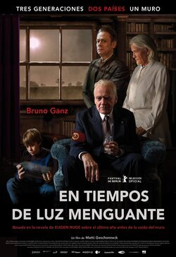 Cartel de En tiempos de luz menguante