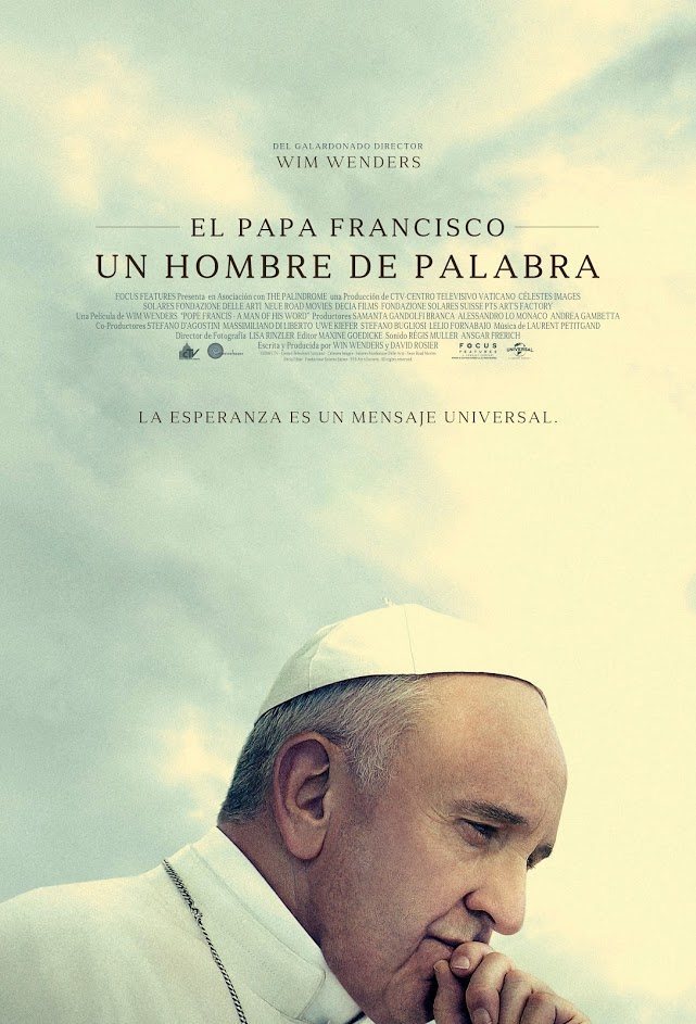 Cartel de El papa Francisco: Un hombre de palabra - Cartel español