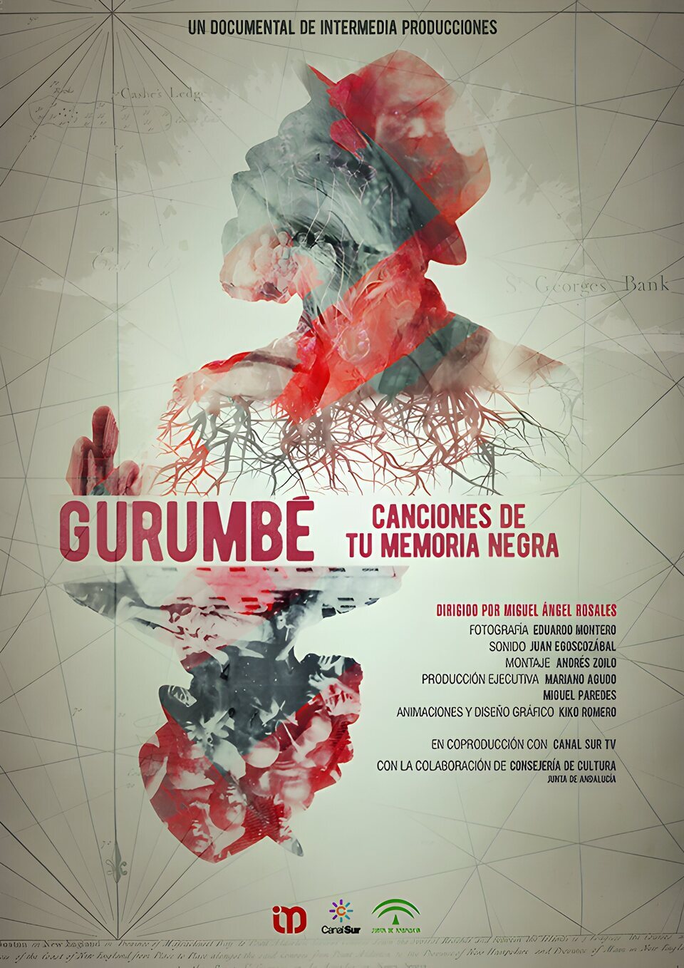 Cartel de Gurumbé. Canciones de tu memoria negra - España