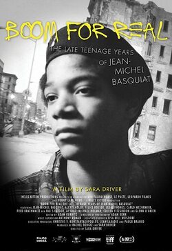 Cartel de Boom for Real: The Late Teenage Years of Jean-Michel Basquiat