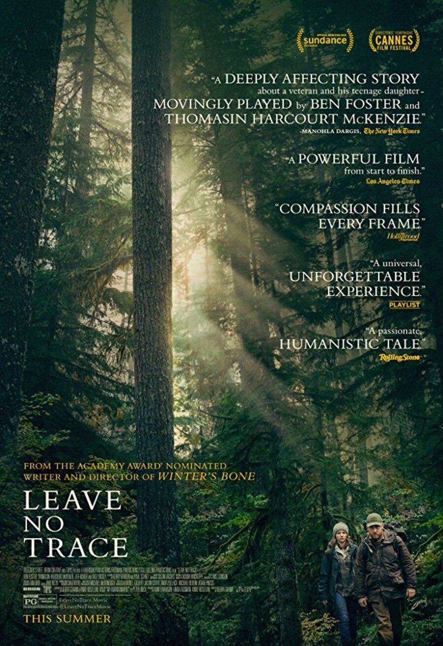 Cartel de No dejes rastro - Leave No Trace